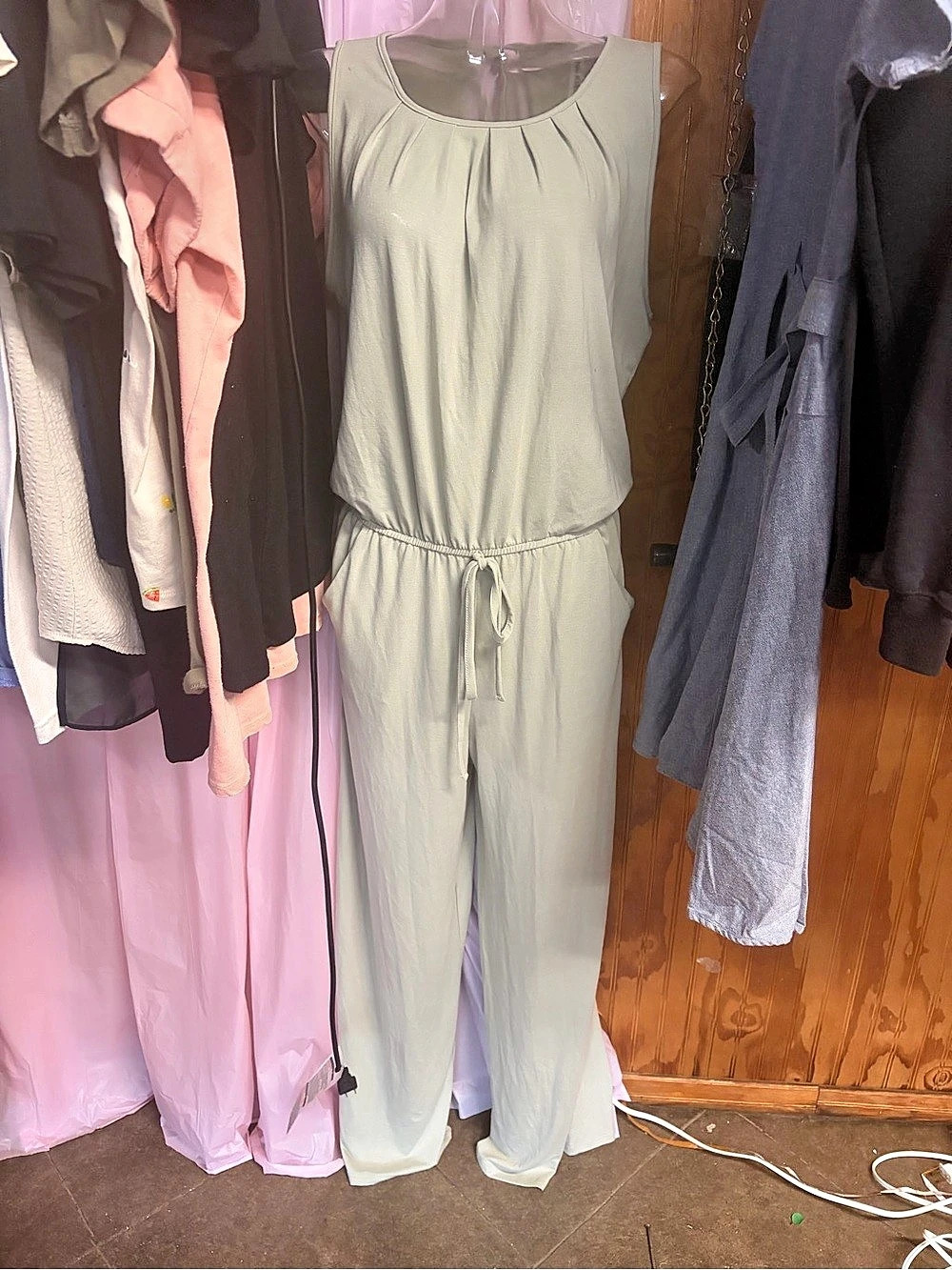 Zenana Premium Green Jumpsuit
